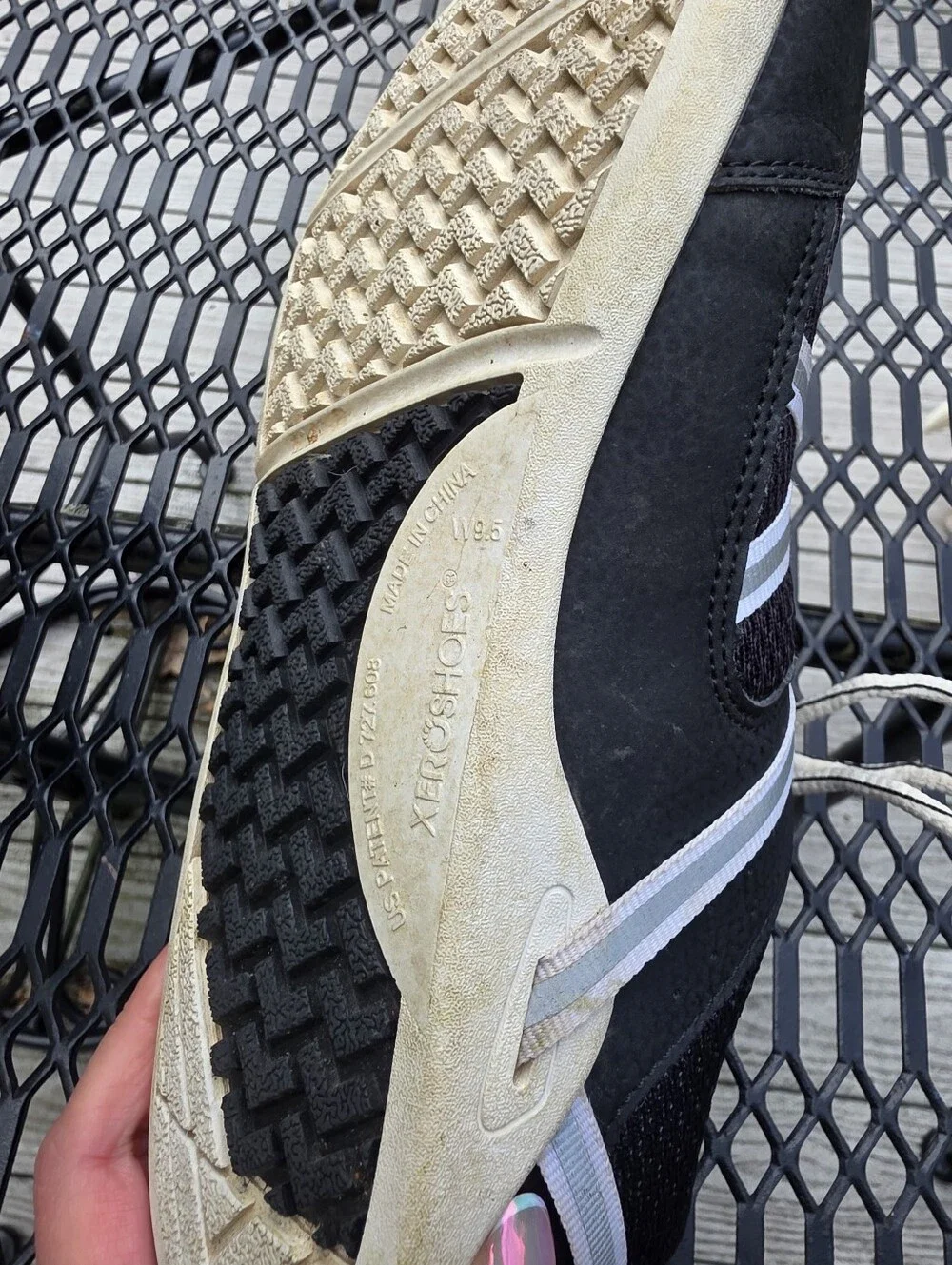 Women's Gently Used Prio Xero Black And White Shoes